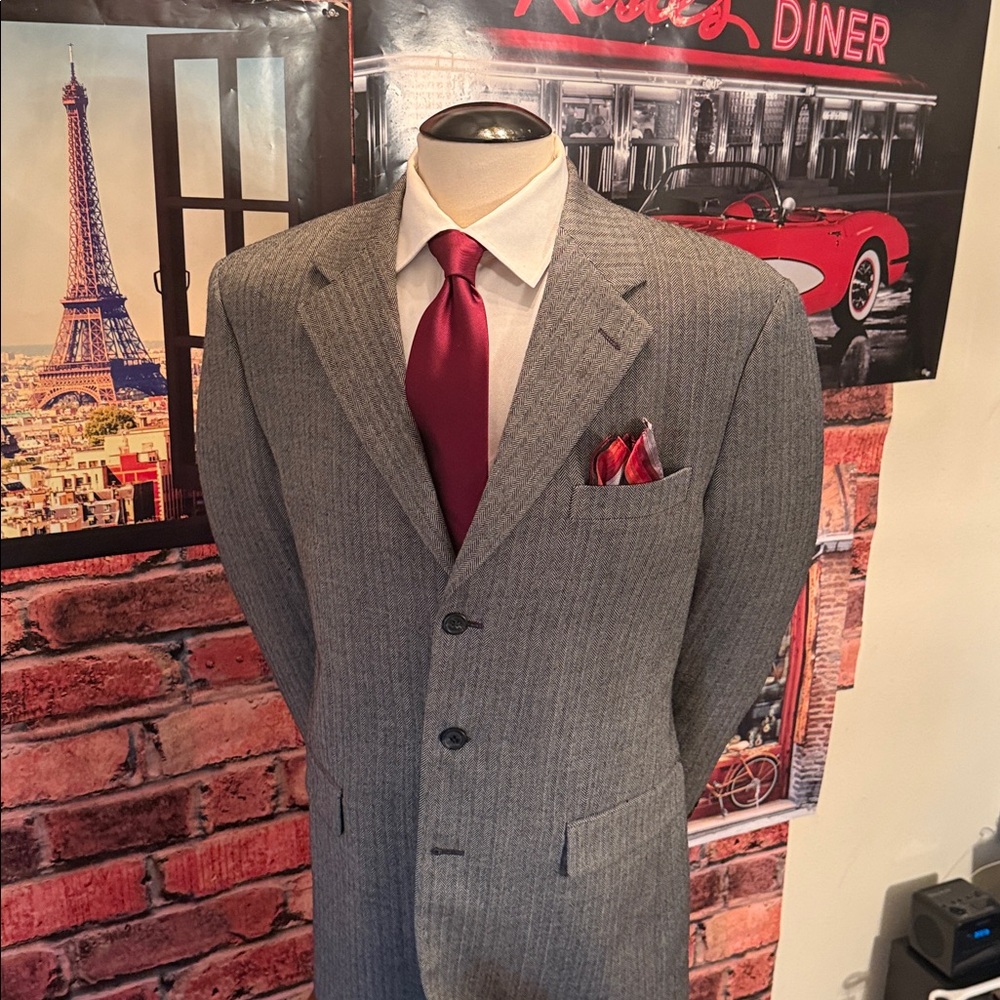 Chaps Woolmark Lined Blazer - image 14